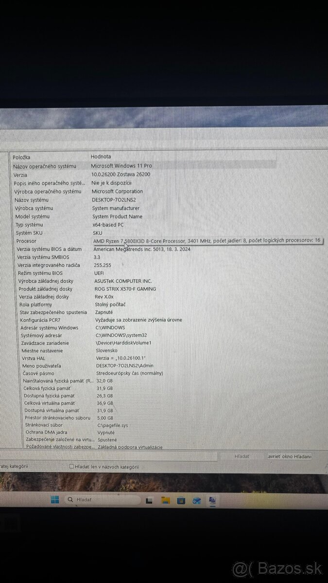Herný PC - Ryzen 7 5800X3D NVIDIA GeForce RTX 4080 - 5