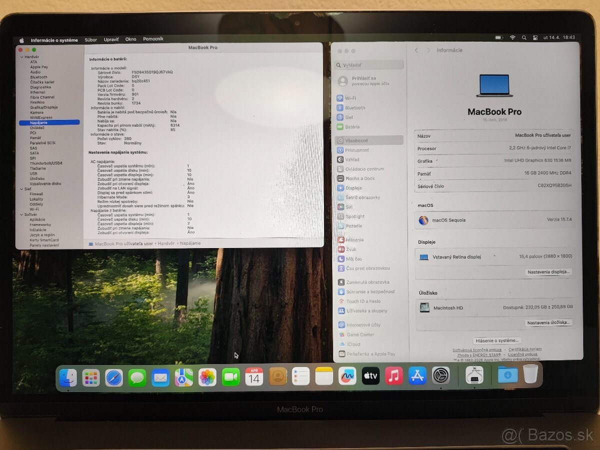 MacBook Pro 2018 | i7 • 16GB • 256GB SSD - 5