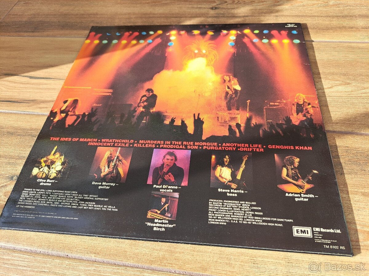 lp IRON MAIDEN- Killers - 5