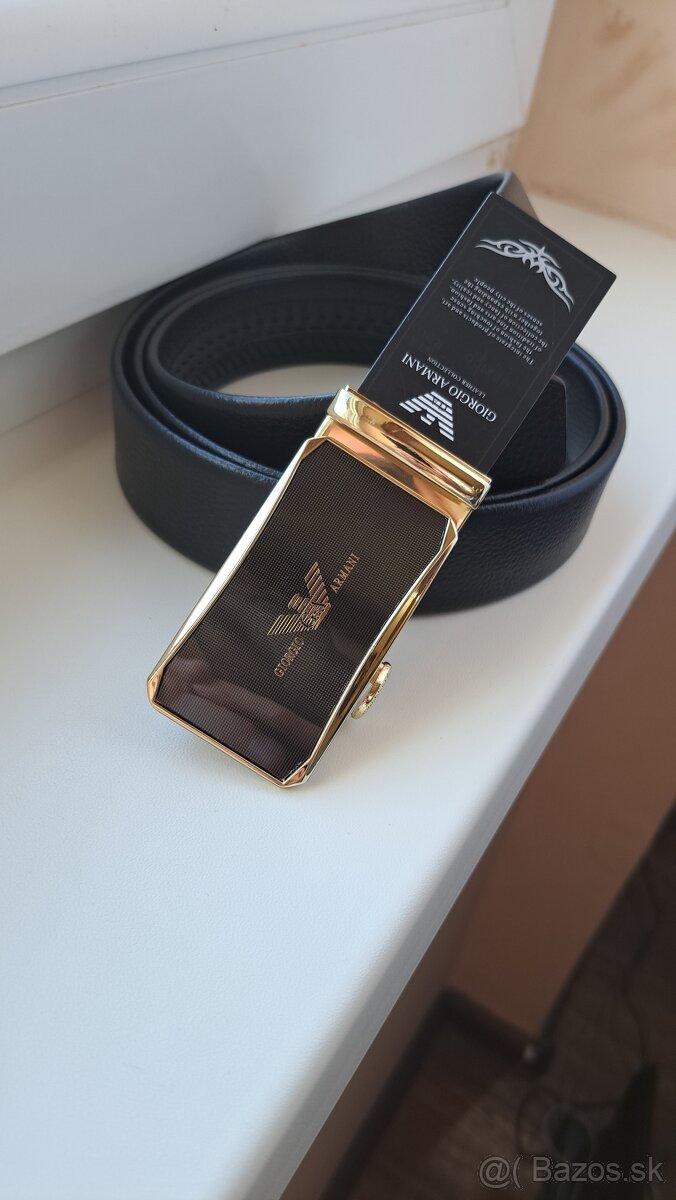 Nový pánsky Armani opasok - 5