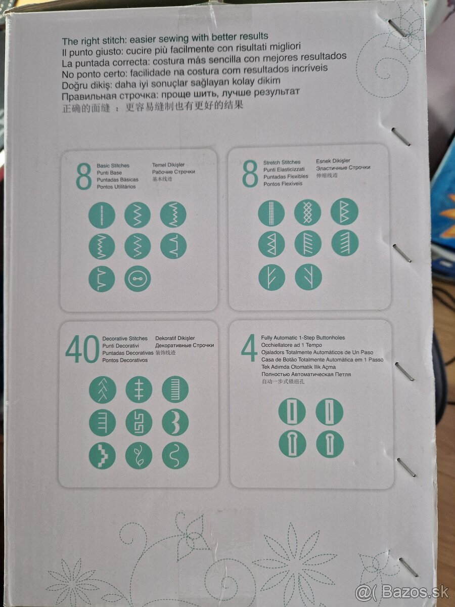 Šijací stroj SINGER - 5