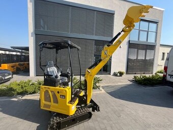 Minibáger GG 1100 J -Koncoročná AKCIA + Dovoz GRÁTIS - 5