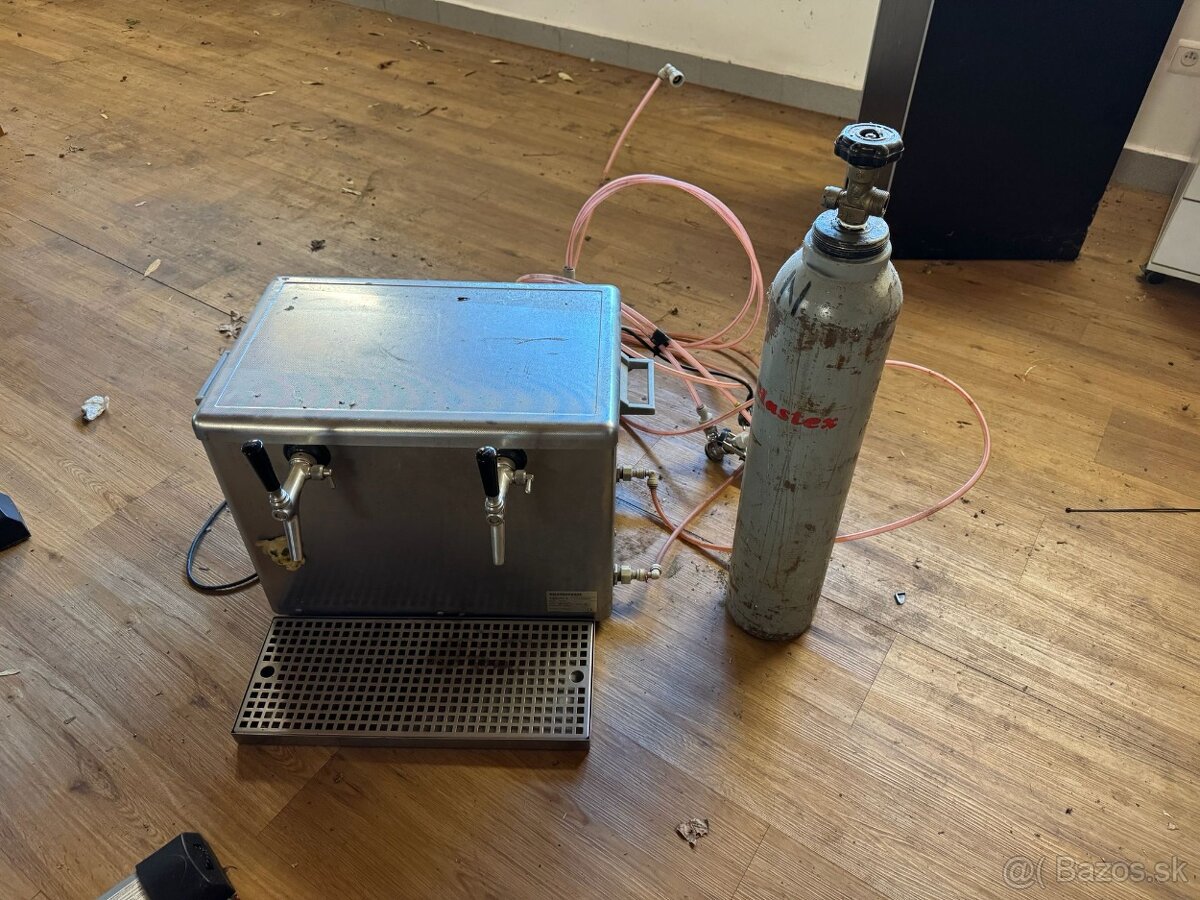 Nerezová pipa na pivo + CO2 bomba - 5