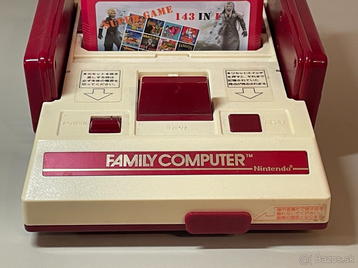 Nintendo Famicom AV USB mod + cartridge 143 IN 1 - 5