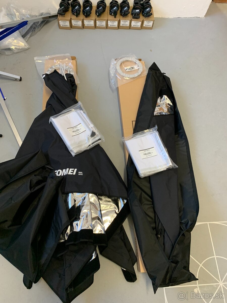 2× Fomei Recta Exclusive Softbox 140×200 S – profi softboxy - 5