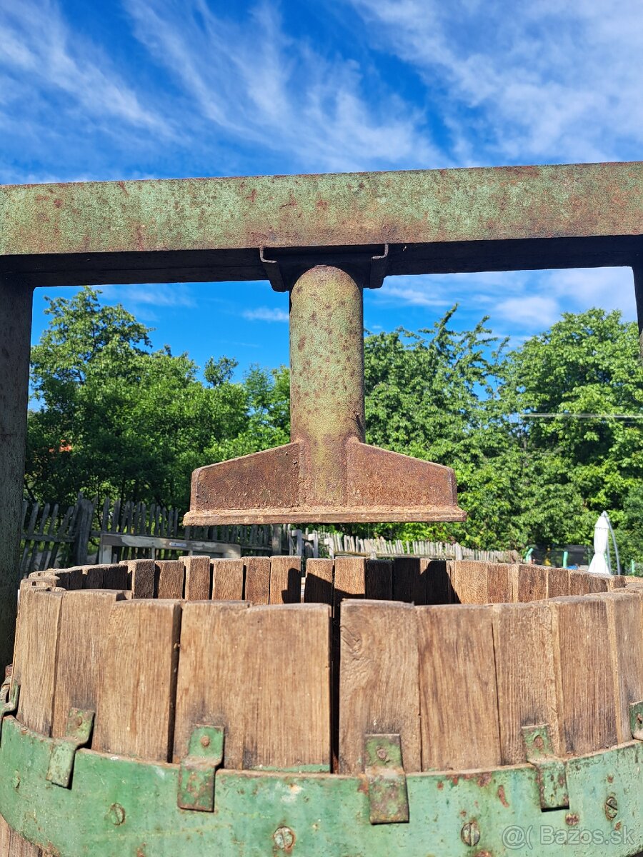 Preš / lis na hrozno, ovocie - 5