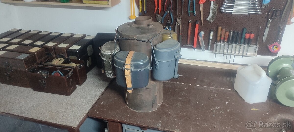 Wehrmacht zákopová piecka Bunkerhofen - 5