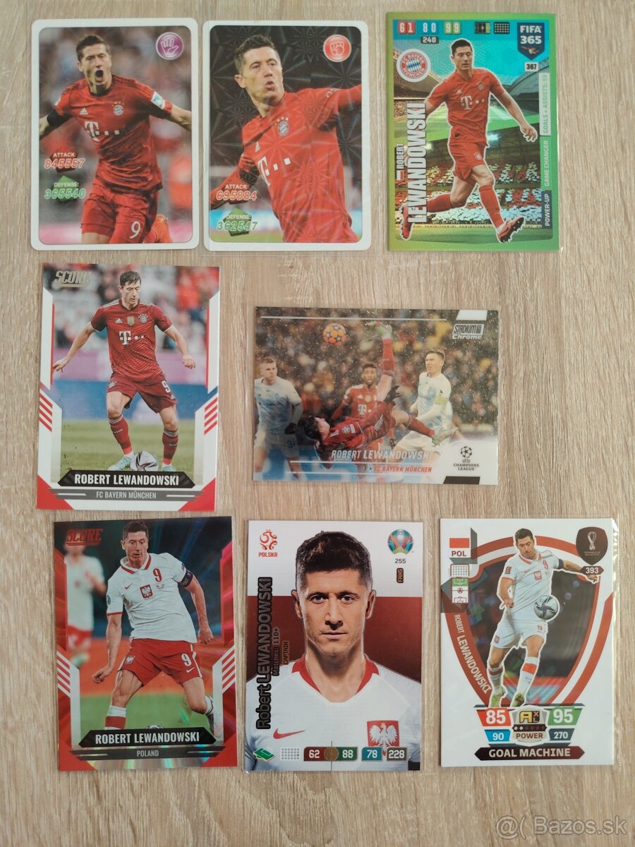 Lewandowski, Ferran Torres, Pedri, Gavi - futbalové kartičky - 5