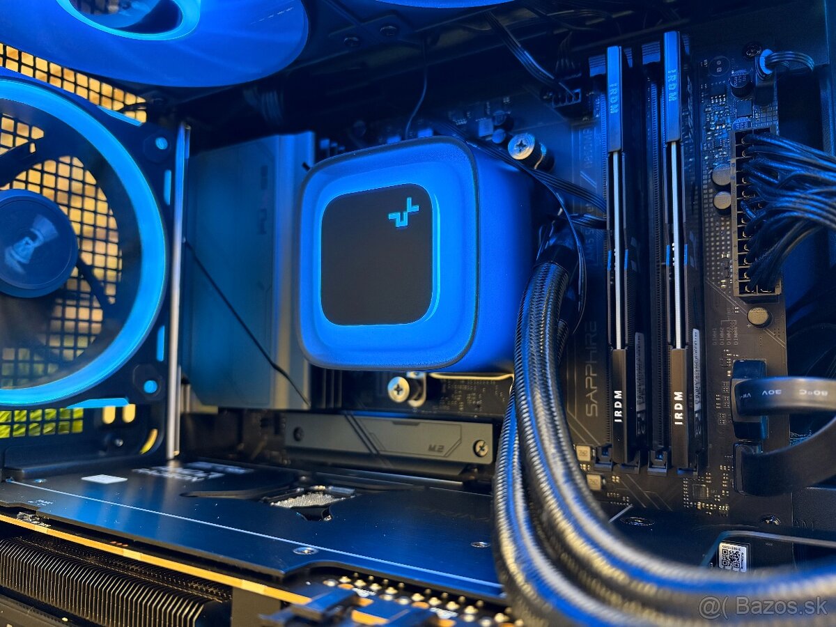 Herný PC R7 7800X3D / 32GB DDR5 / RX 9070XT / 1TB NVMe - 5