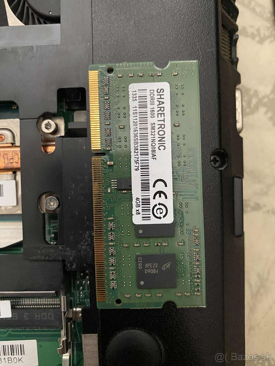 Predám nt Lenovo IdeaPad B590 i3 4gb ram bez hdd - 5