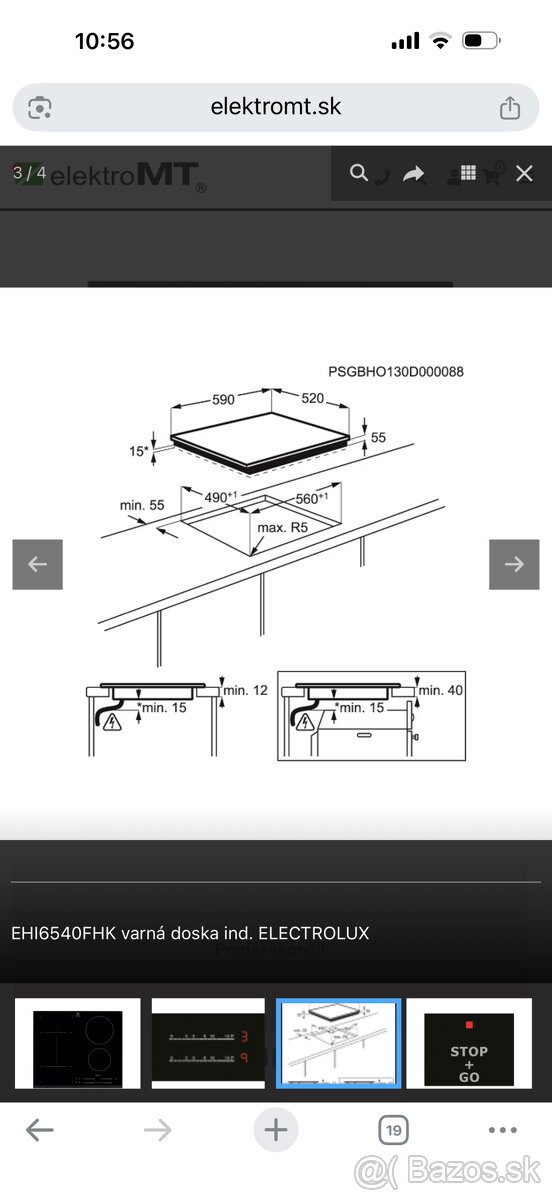 Indukcna doska elektrolux - 5