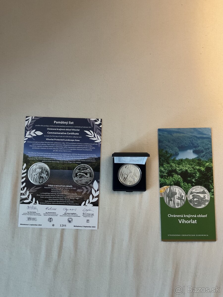 Predam 10€ a 20€ strieborne mince - 5