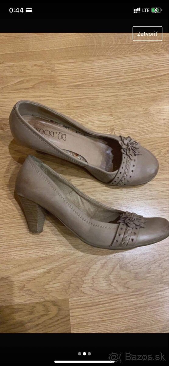 Dámske Lodičky, čižmy, topánky-všetko kožené - 5