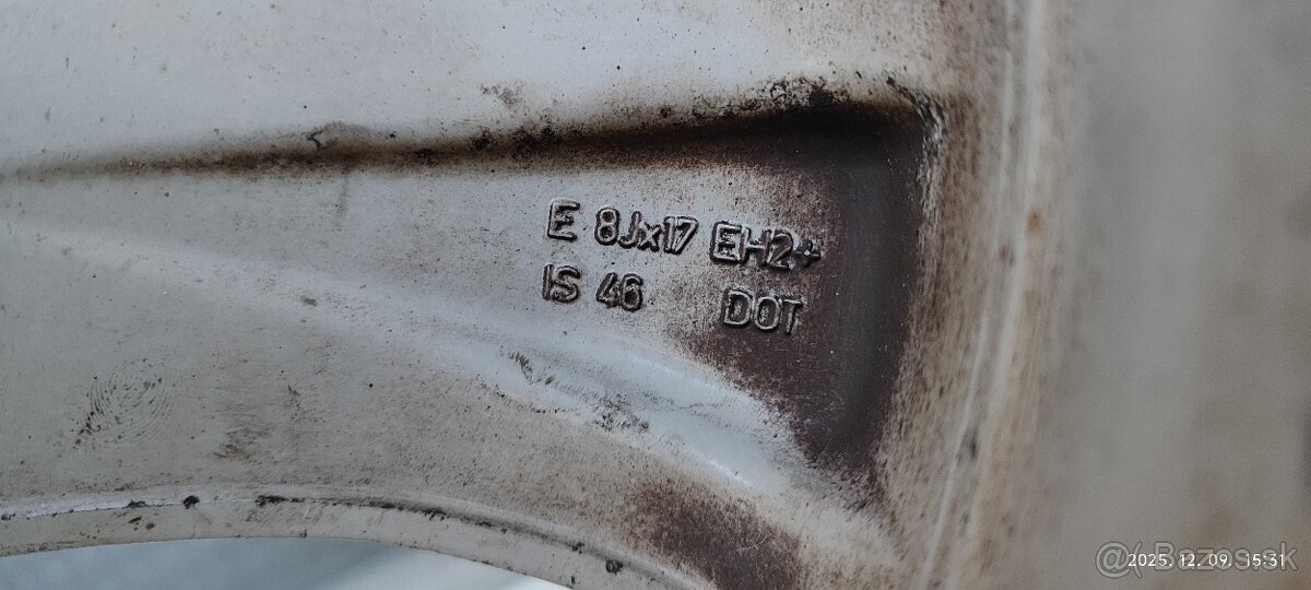 Predám alu disky na bmw - 5