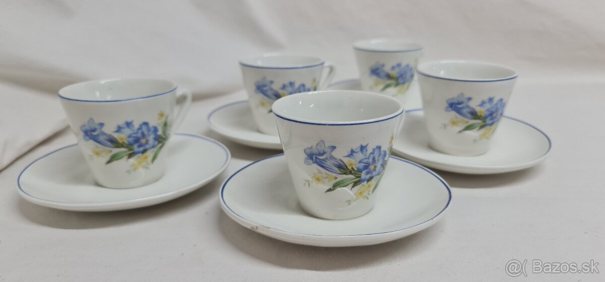 Šálky s podšálkami Ditmar Urbach Czechoslovakia - 5