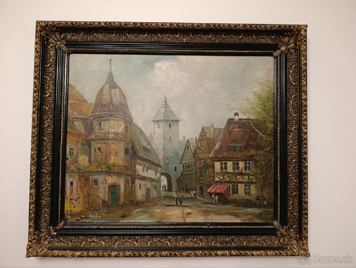 Olejomaľba Erich Dobler - 5