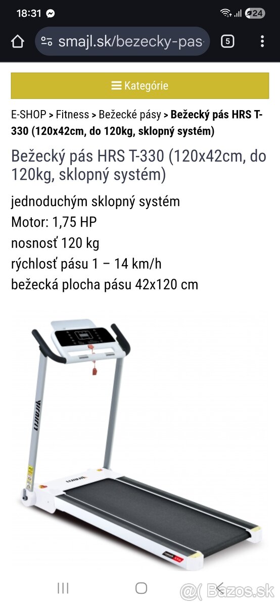 Predám bežiaci pás - 5
