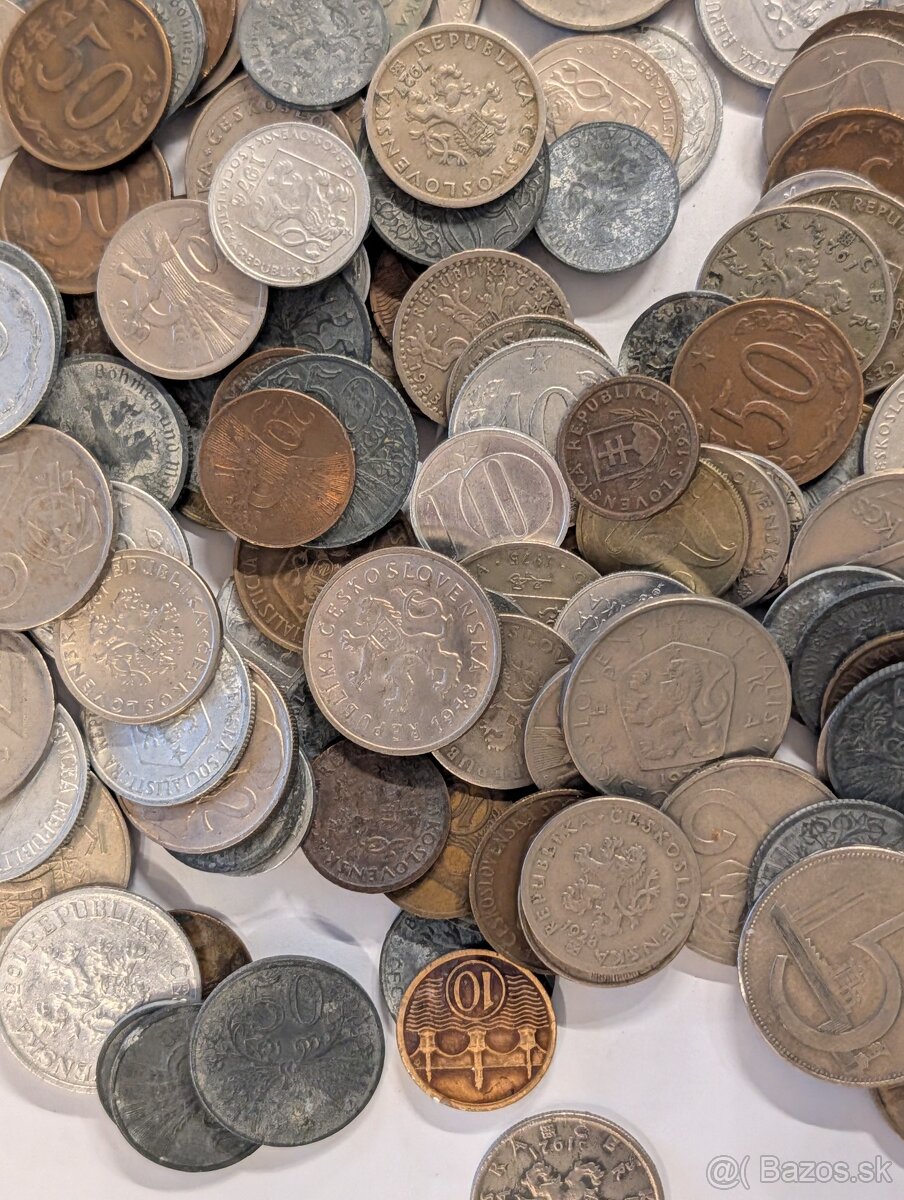 Predám Československe mince K1 - 5