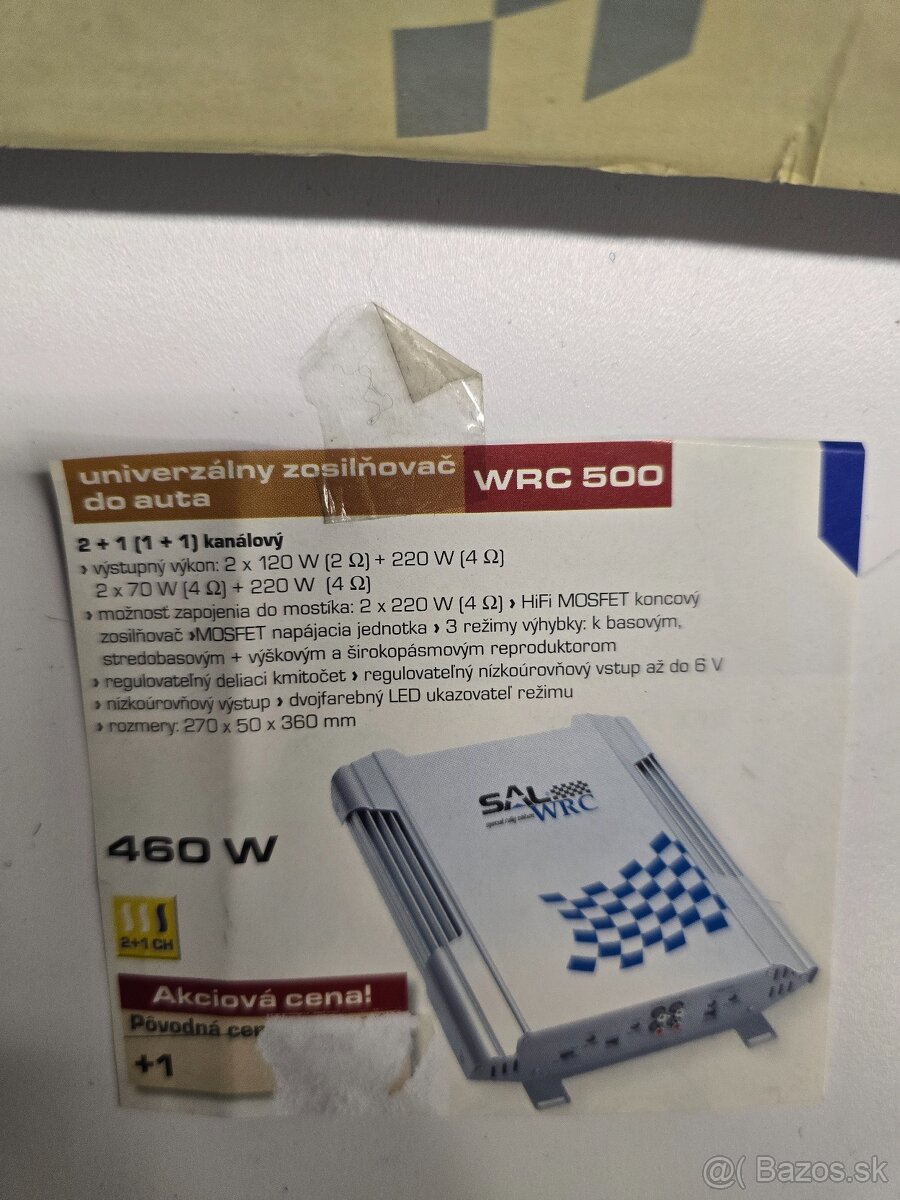Zosilňovač SAL WRC500 - 5