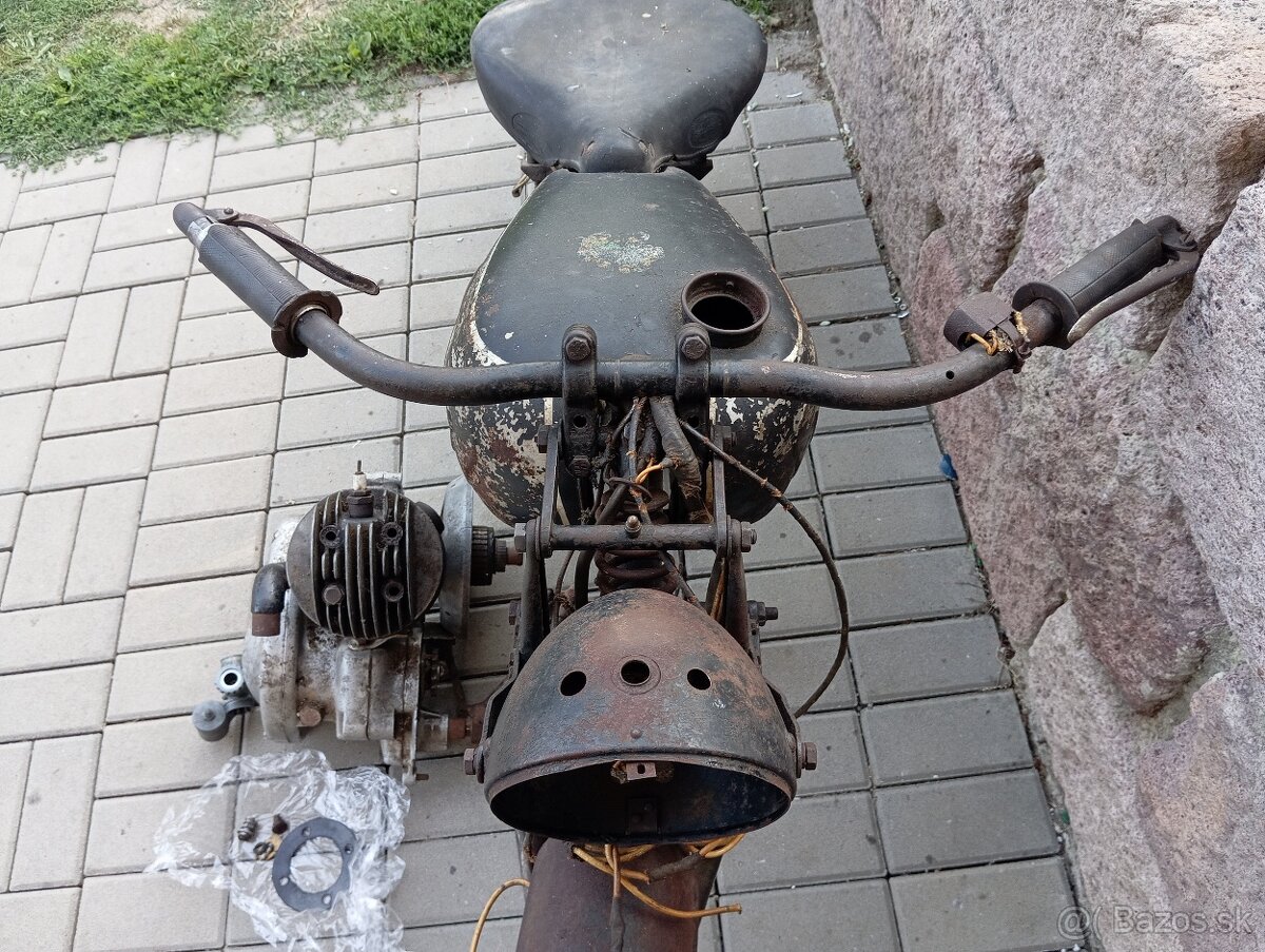 Predám motocykel NSU 200 ZDB asi rok 1938-39 - 5