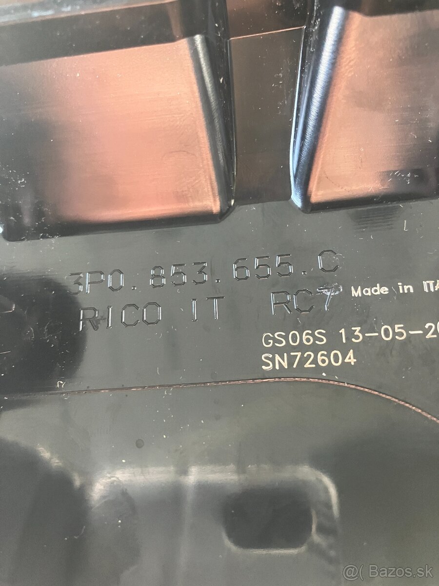 Kryt Radaru ŠKODA SUPERB IV 4 acc krytka kamera - 5