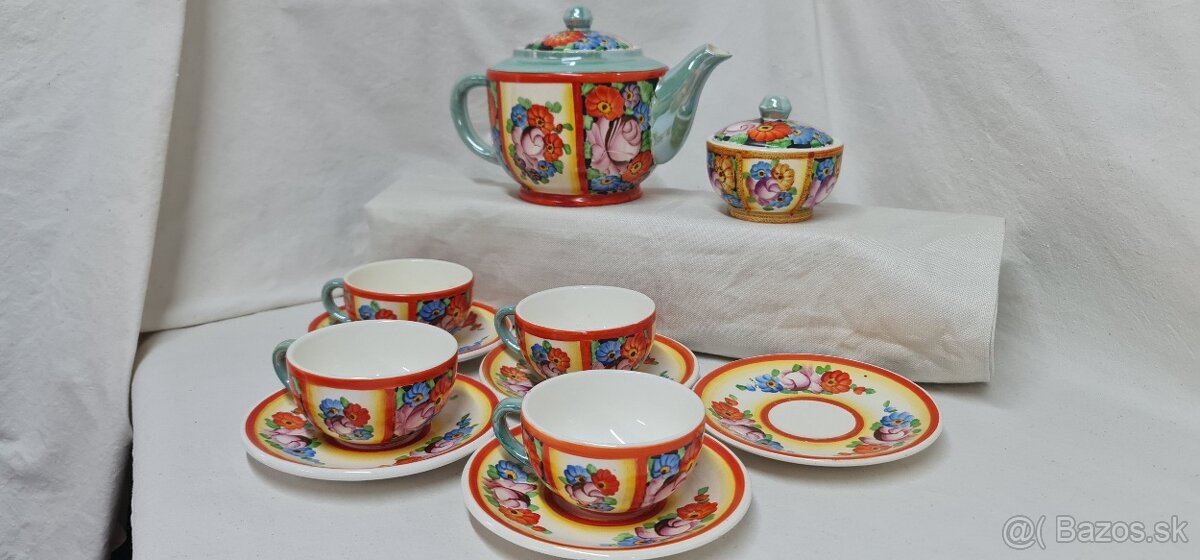 Čajová súprava Ditmar urbach Czechoslovakia - 5
