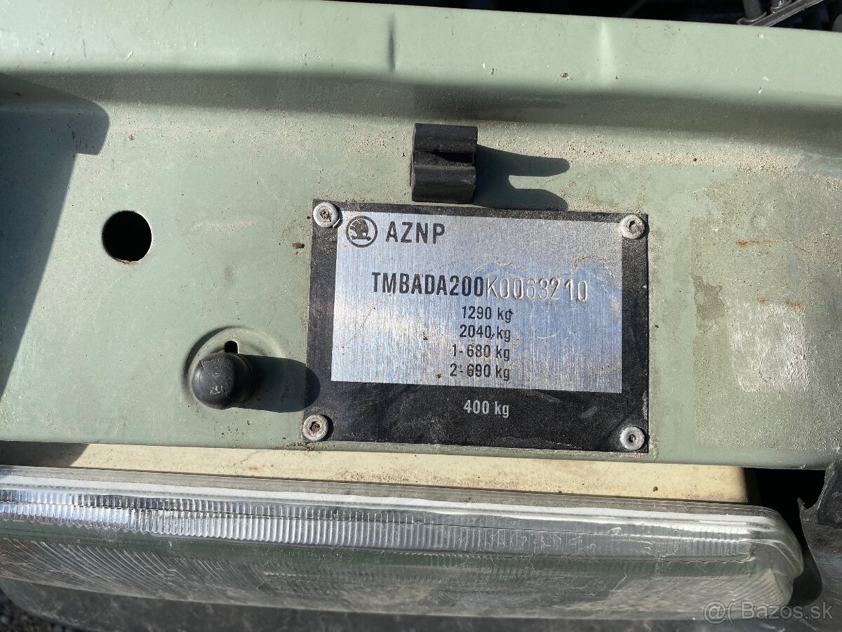 Predám škoda favorit 136l - 5