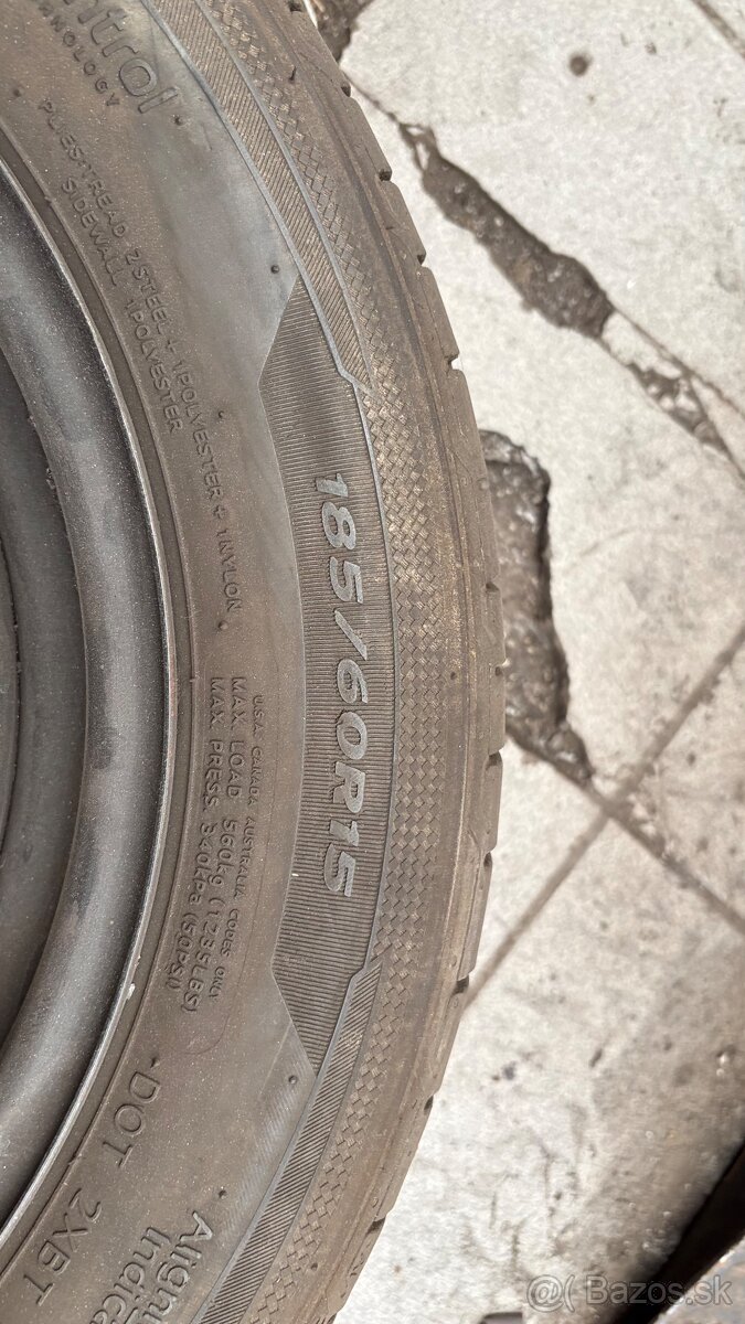 185/60R15 +Disky -Rapid -Fabia 3 atd - 5