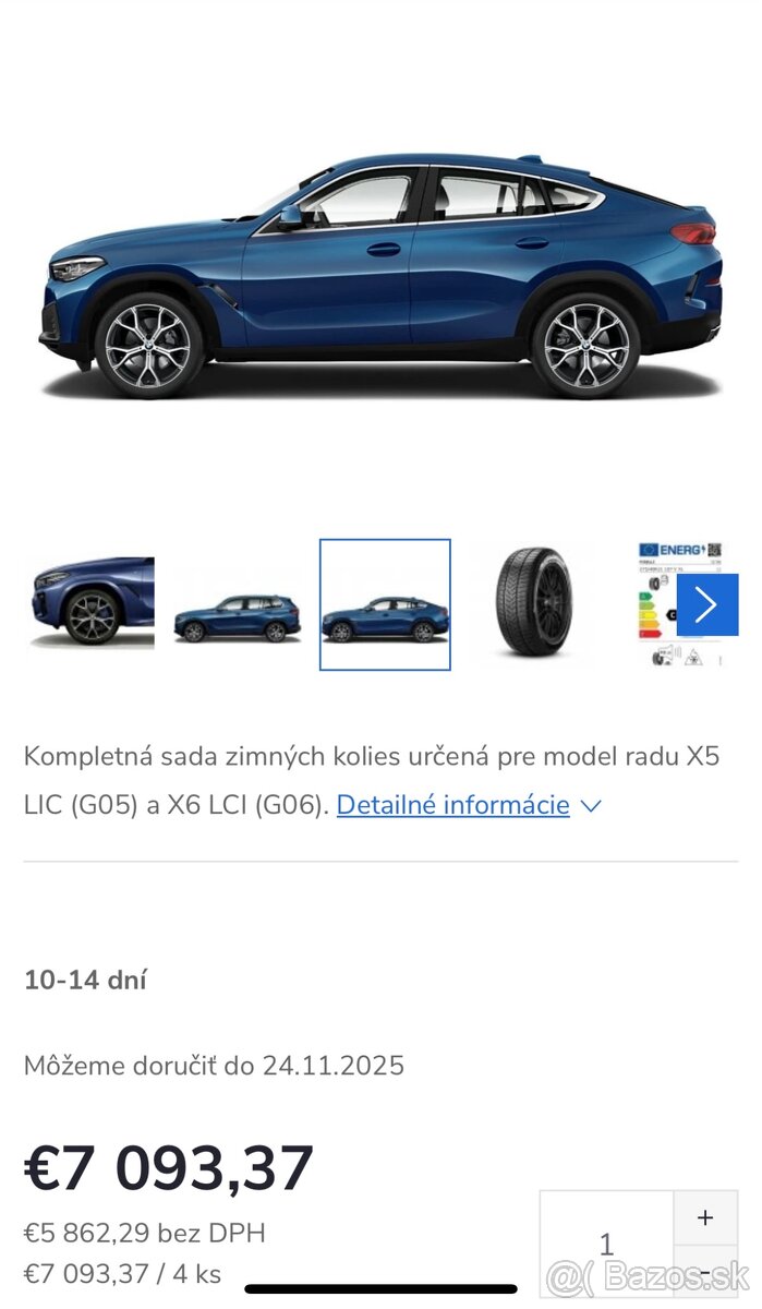 Originálna sada BMW 21” - 5