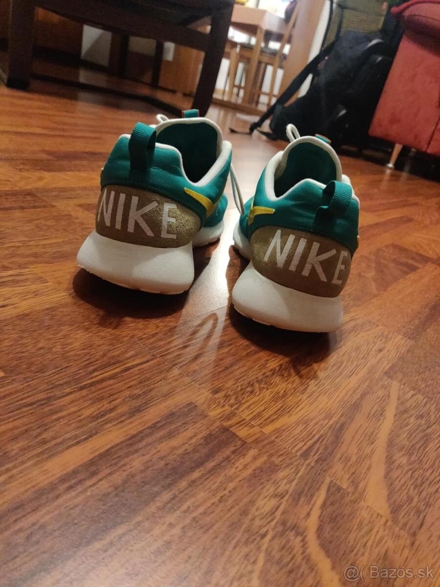 Nike Roshe Run – zeleno-žluté, vel. 45 - 5