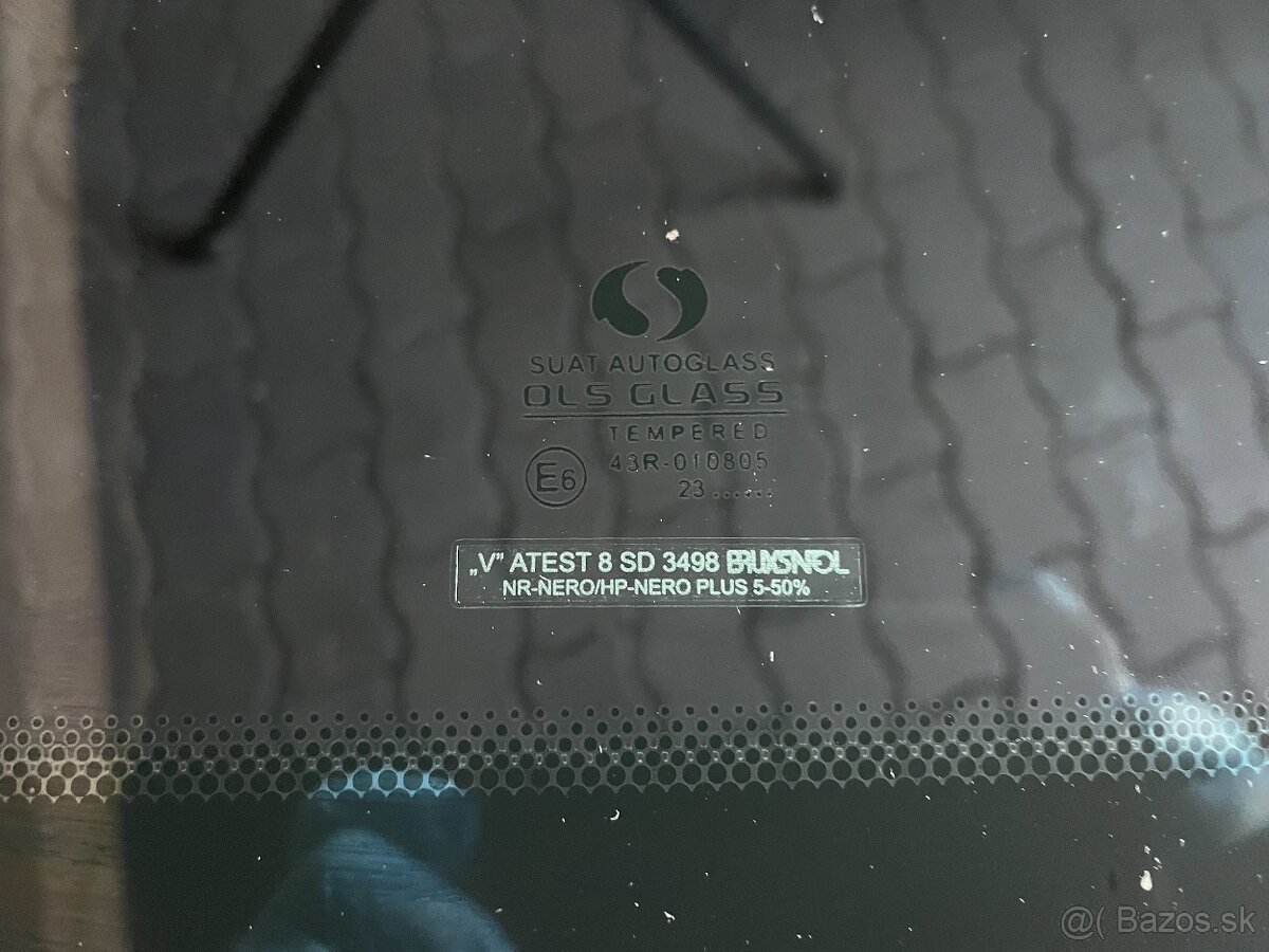 bočné sklo renault master nissan interstar 2010- použité - 5