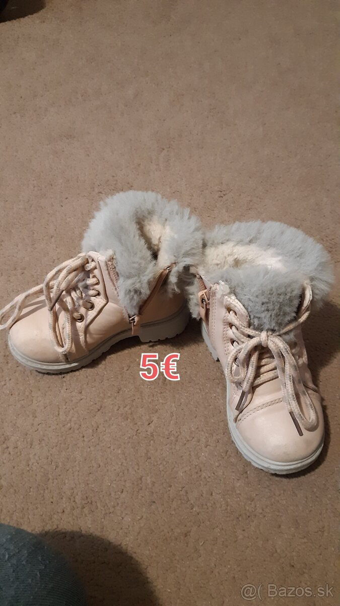 Detské topánky zimné a letné - 5