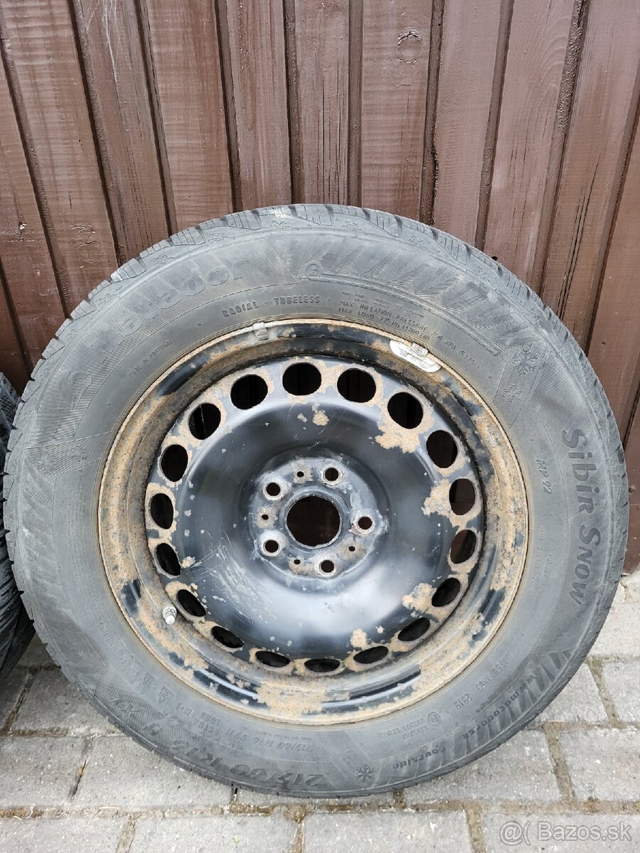 Plechove kolesa 5x112 r16 215x60 - 5