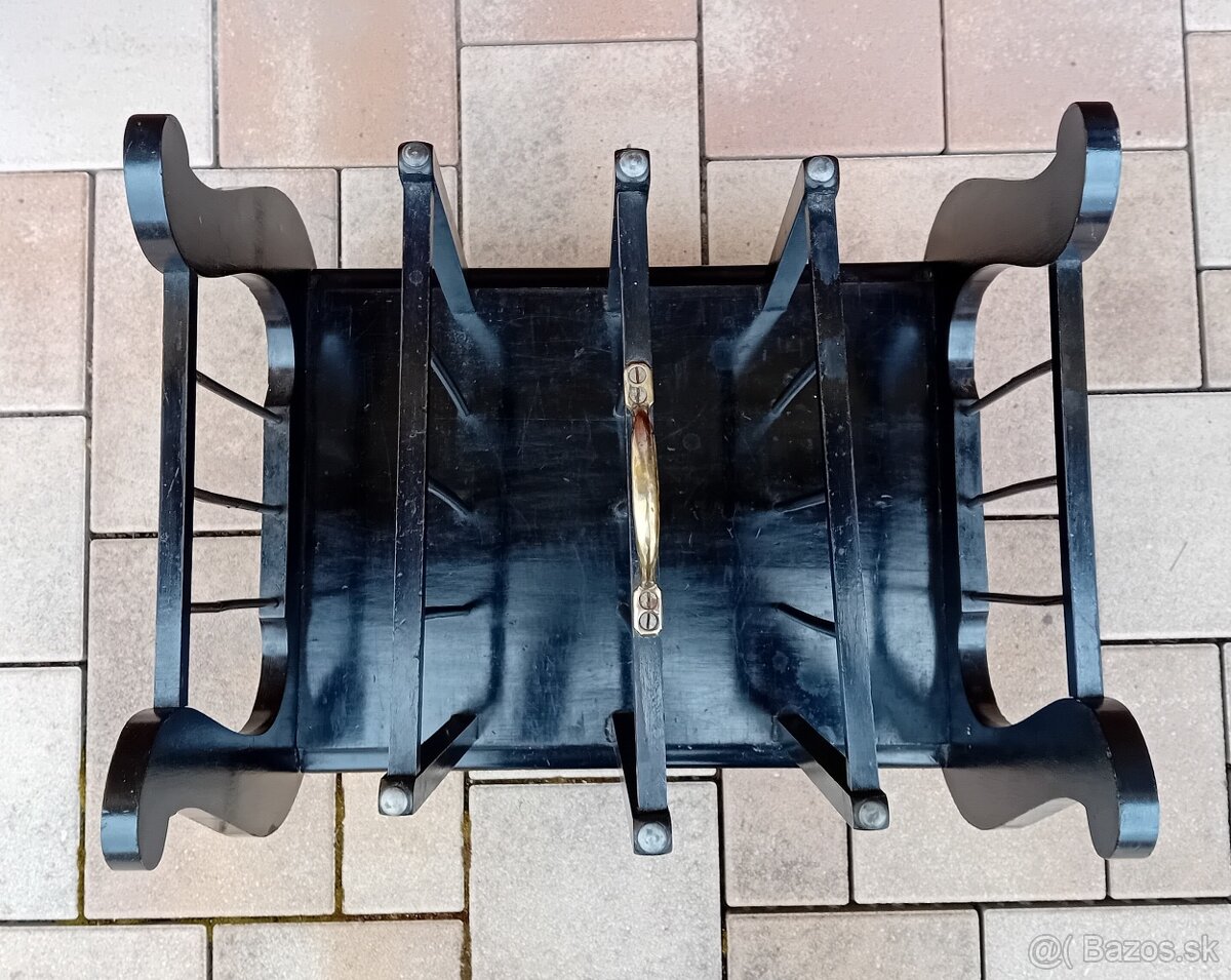 Starožitný stojan na noviny - 5