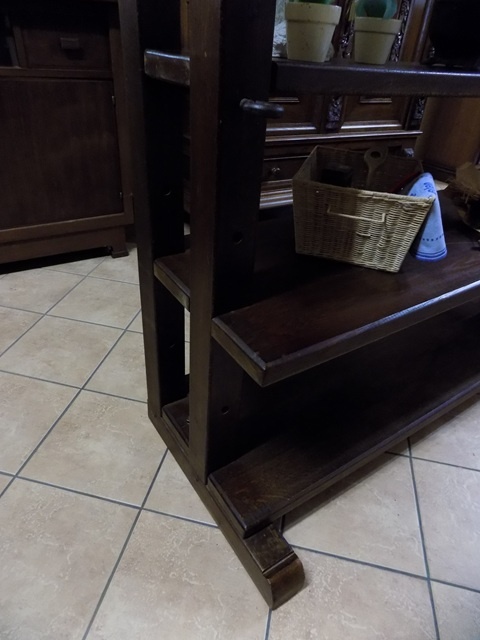 Masívny policový regál - 5