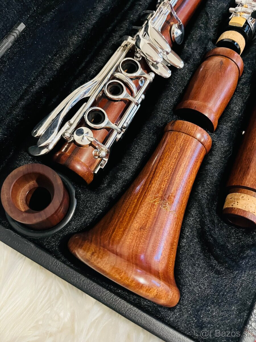 Predám nový B- klarinet Le Belin France- celodrevený- krásny - 5