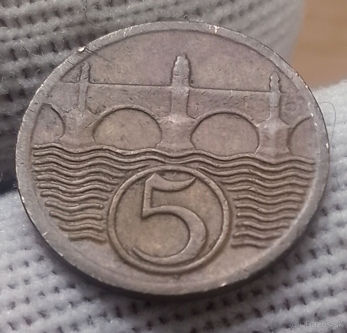 Československé meď.5 haliere. - 5