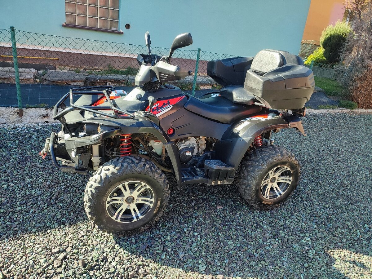 Predám štvorkolku 4x4 Linhai 500