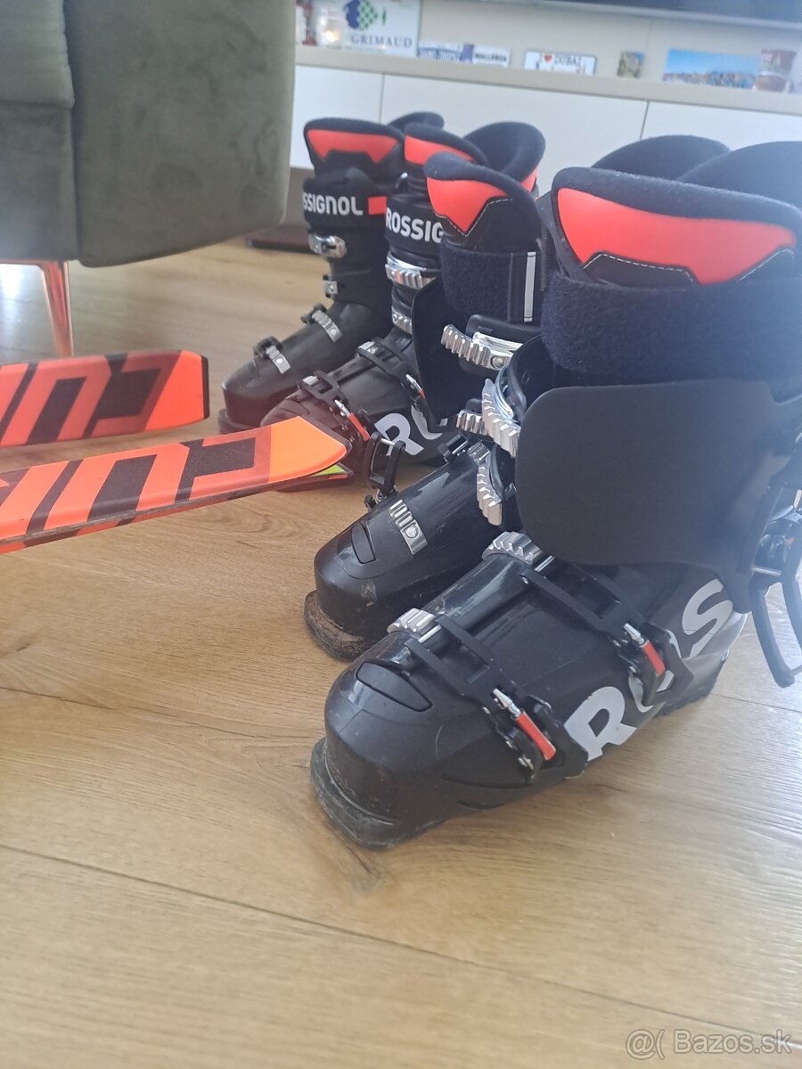 Detske lyze Fischer a lyziarky Rossignol - 5