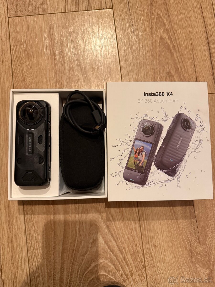 Predám Insta360 X4 + premium ochranné sklíčka - 5