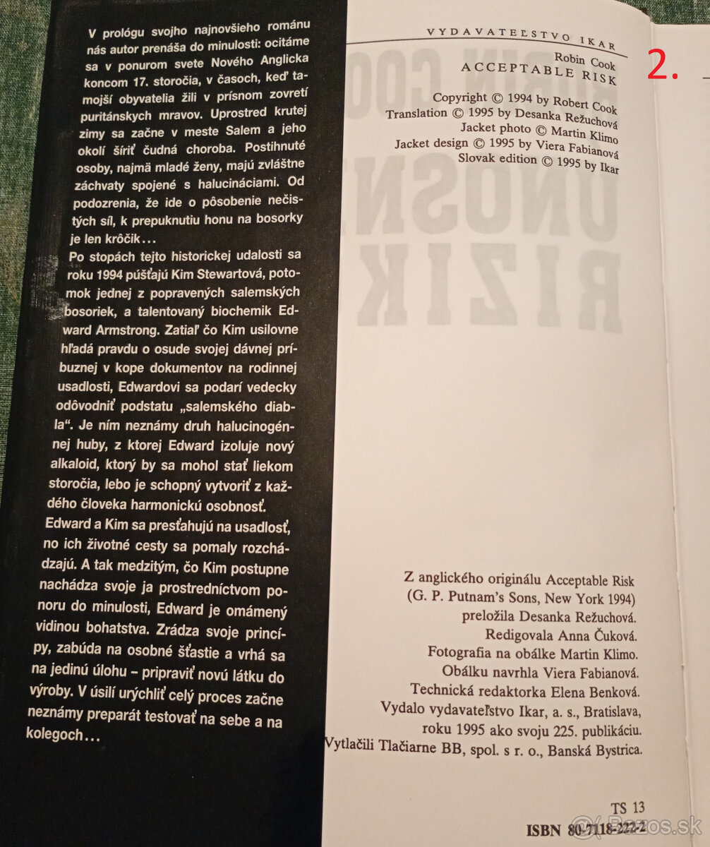 Robin Cook - knihy na predaj (9.) - 5