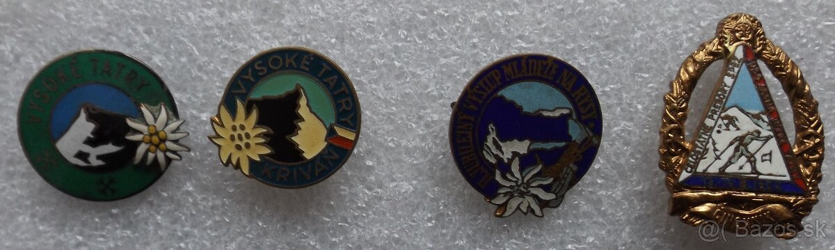 odznaky - Vysoké Tatry i iné - 5