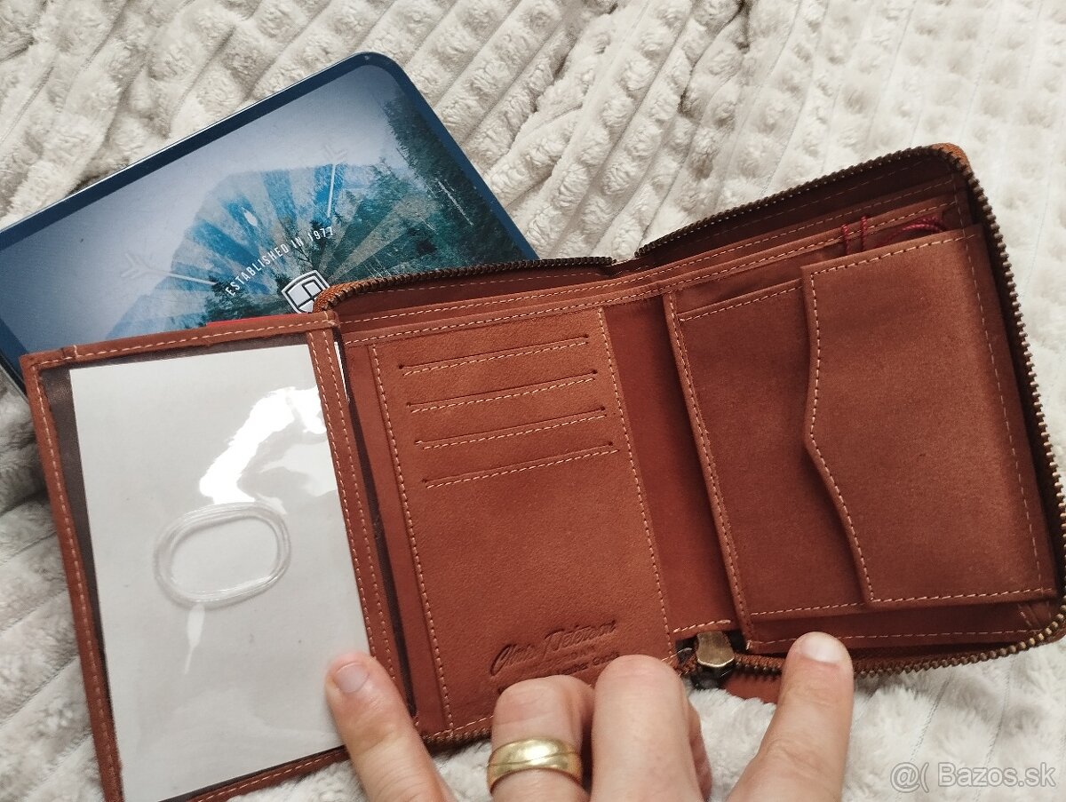 Pánska peňaženka na zips - 5