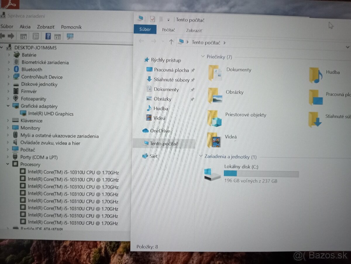 predám Dell Latitude 5410 , Intel core i5 , 8gb ram , ssd - 5