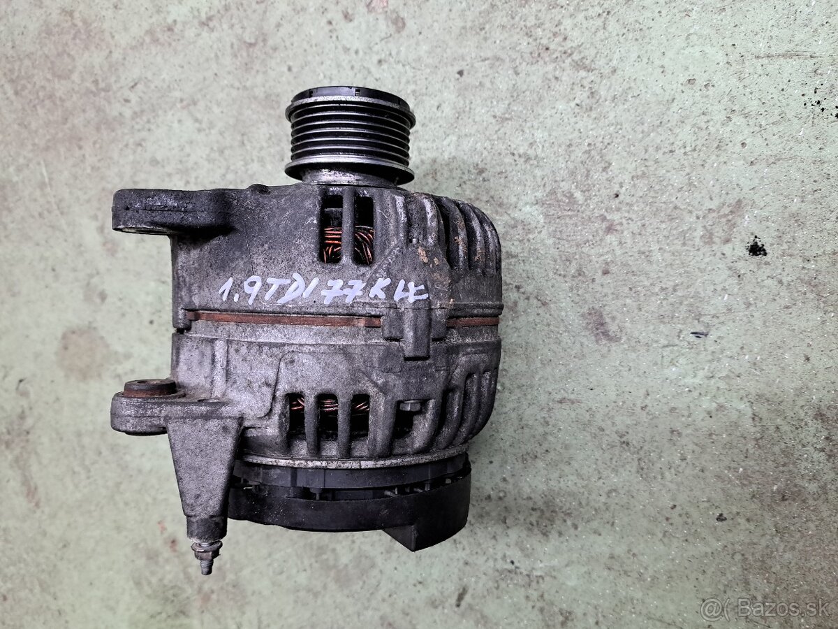 VW Caddy III 1.9TDI 77kW BJB startér, alternátor, klima - 5