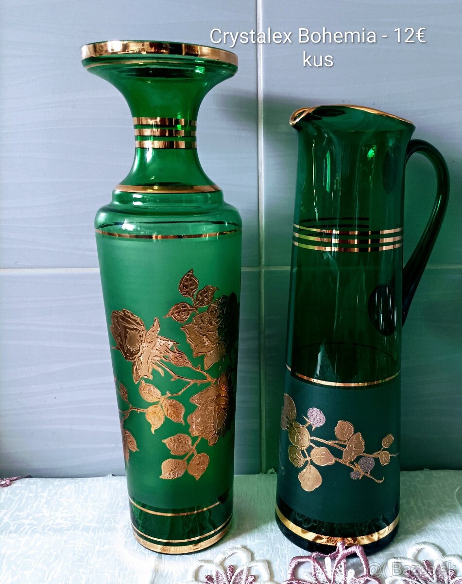 Retro zelené sklo - 5