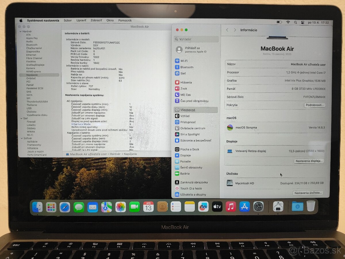 MacBook Air 2020 | i7 • 8GB • 256GB SSD - 5