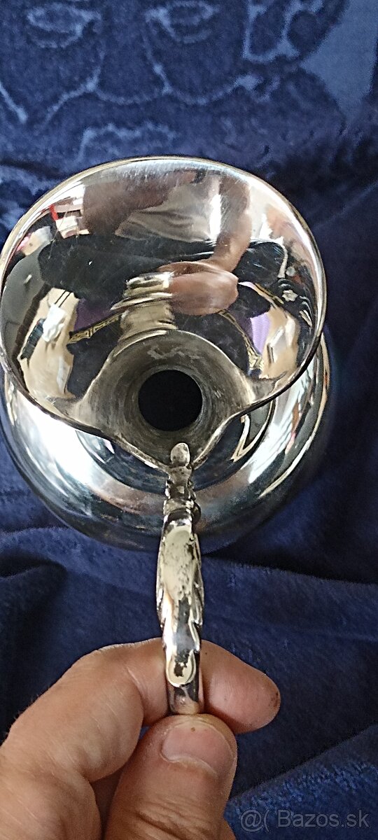 Investičné Striebro–Karafa na víno-Taliansko-385g - 5