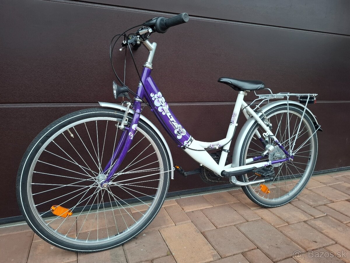 Detský dievčenský bicykel Delta 24" - 5