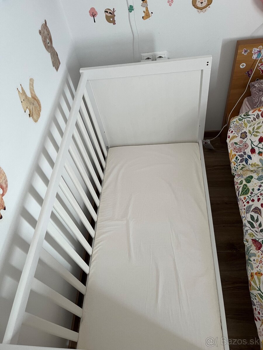 IKEA SUNDVIK detska postielka biela 60x120 - 5